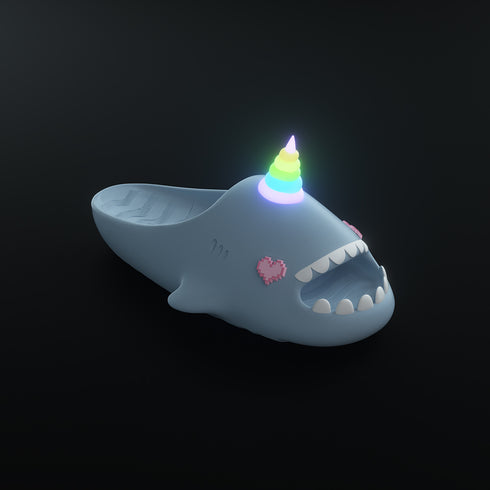 Sharkicks Pro - ユニコーン、ピクセルハートの目