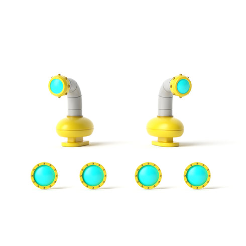 「Sharkicks Pro」用のサブマリンフィンとアイ