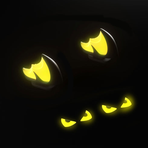 「Sharkicks Pro」用の激しい鯉竜のヒレと目