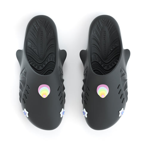 Sharkicks Pro Mule - ユニコーン、青い星の目