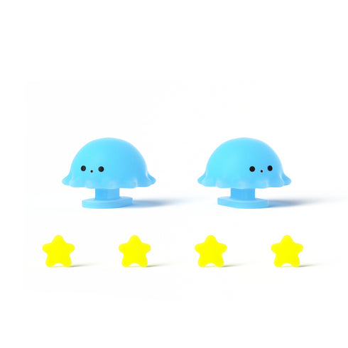 「Sharkicks Pro」用のクラゲのヒレと目