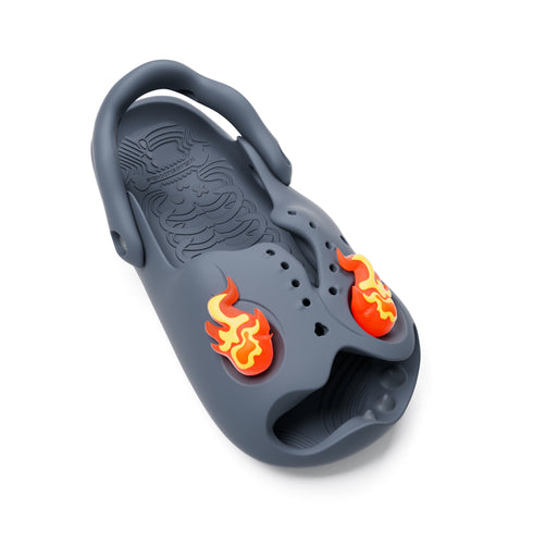 「Mr Skully」用の燃える頭蓋骨アクセサリー