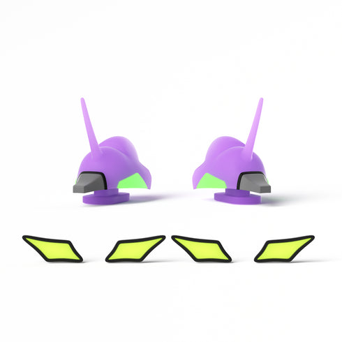 「Sharkicks Pro」用のメカのヒレと目