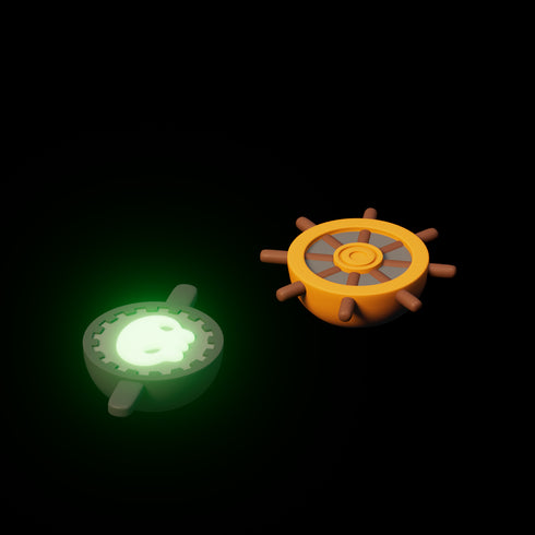 「Mr Skully」用の海賊アクセサリー