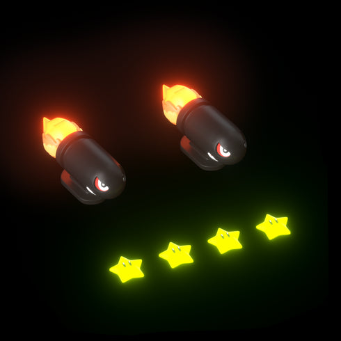 Sharkicks Pro用のマグナムキラーフィンとアイ