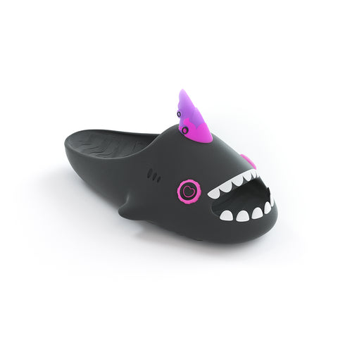 「Sharkicks Pro」用のサイバーパンクのヒレと目