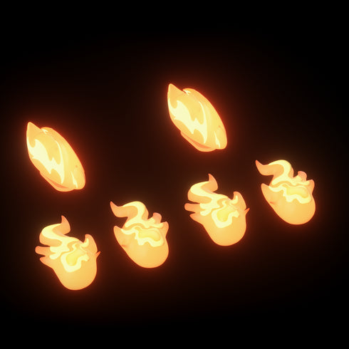 Sharkicks Pro用のインフェルノフィンとアイ