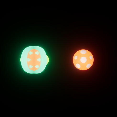 「Mr Skully」用のパックンフラワーアクセサリー