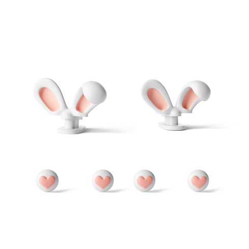 「Sharkicks Pro」用のうさぎのヒレと目