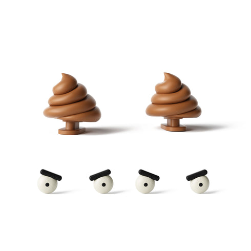 「Sharkicks Pro」用のうんちフィンとアイズ