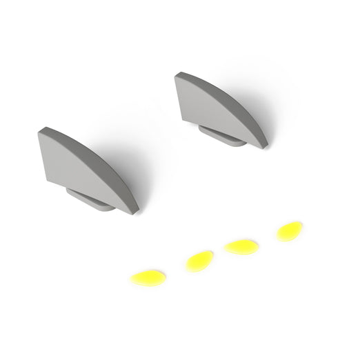 「Sharkicks Pro」用のノヴァウォリアーシャークフィンとアイズ