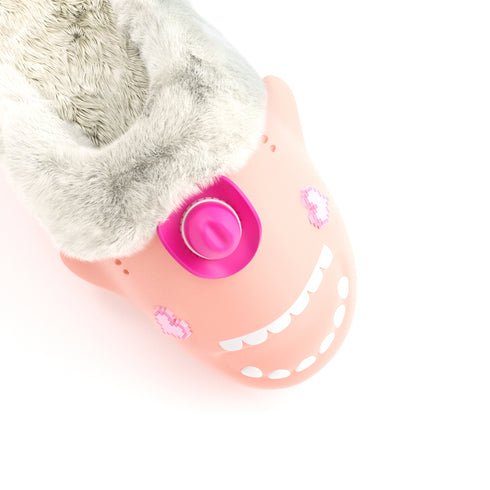 Sharkicks Pro - 冬、ドール、ピクセルハートの目、開かかと