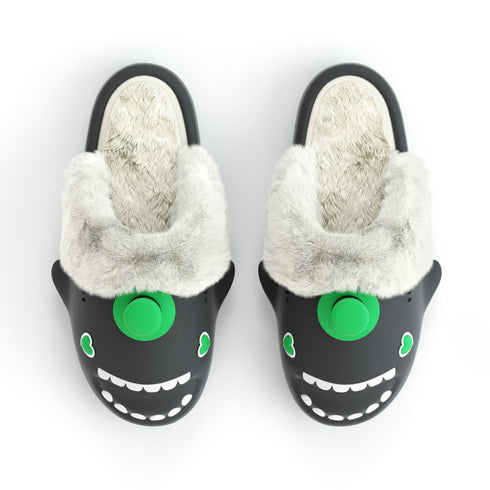 Sharkicks Pro - 冬、グリーンハット、開かかと