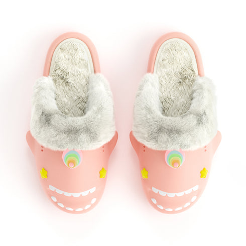 Sharkicks Pro - 冬、ユニコーン、星の目、開かかと