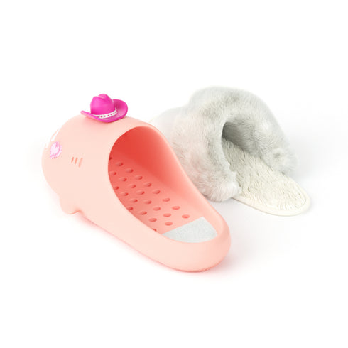 Sharkicks Pro - 冬、ドール、ピクセルハートの目、開かかと