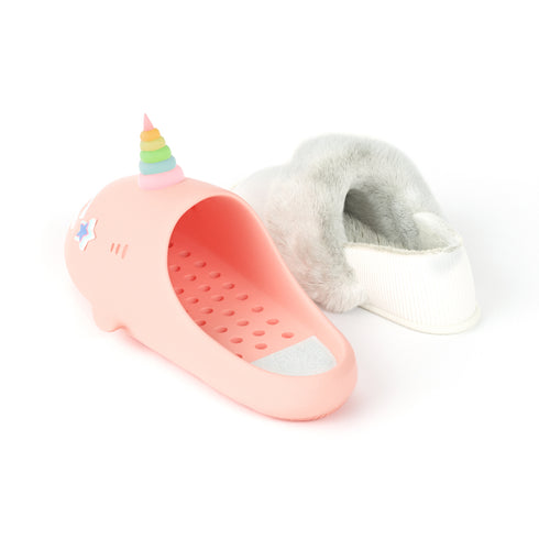 Sharkicks Pro - 冬、ユニコーン、青い星の目、ヒールラップ