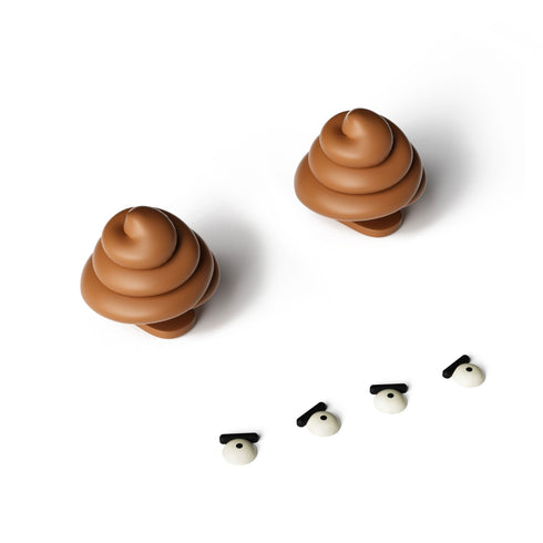 「Sharkicks Pro」用のうんちフィンとアイズ