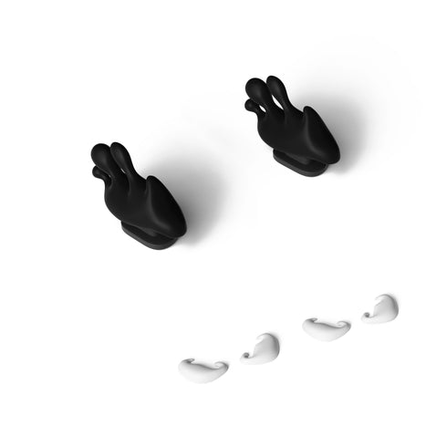 「Sharkicks Pro」用のザ・ブラックスーツフィンとアイズ