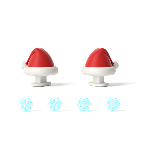 「Sharkicks Pro」用のサンタフィンとスノーフレークアイ