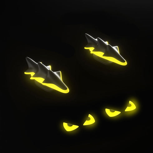 「Sharkicks Pro」用のライトニングドラゴンフィンとフィアスアイズ