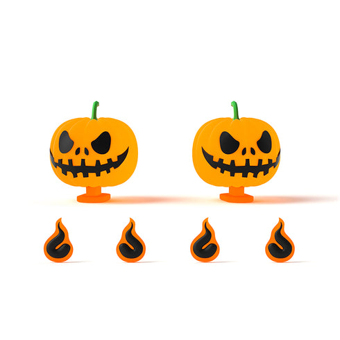 「Sharkicks Pro」用のパンプキンフィンとアイ