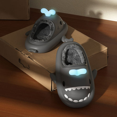 Sharkicks Basic - 冬、クジラが水を噴出する、開かかと