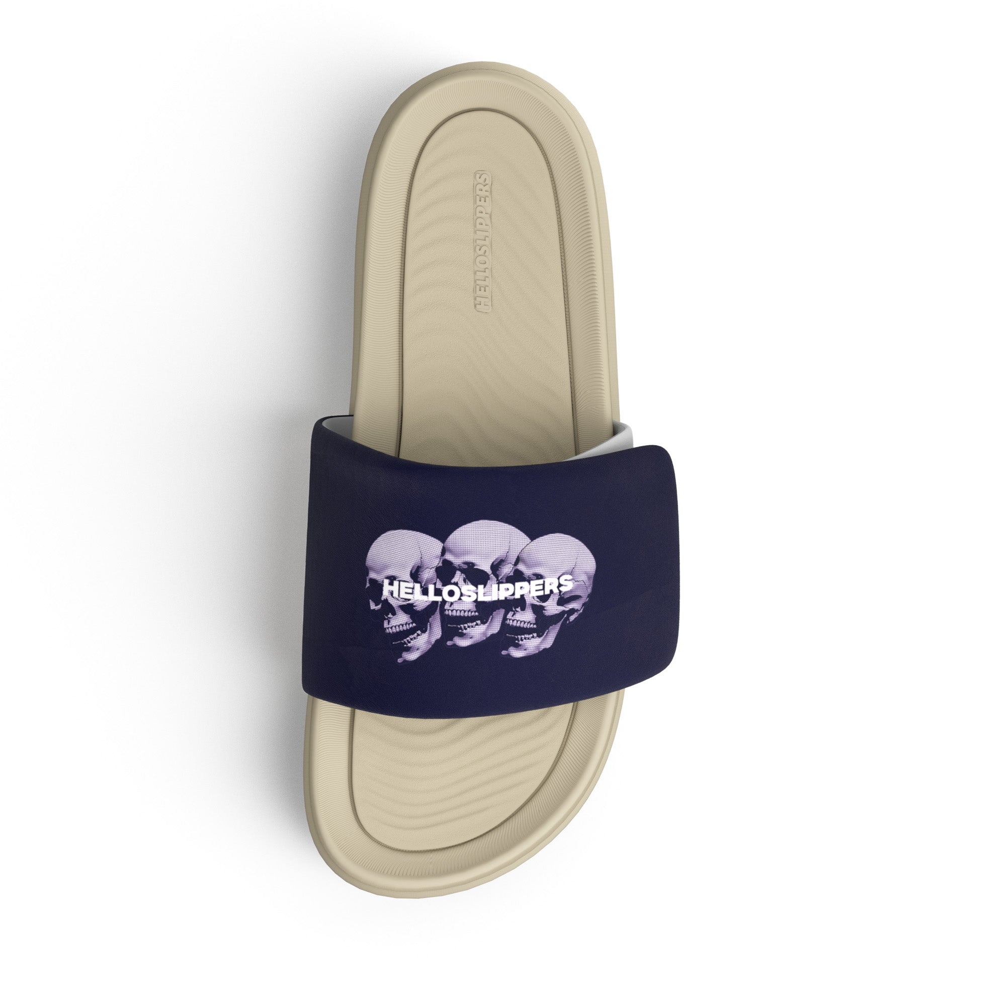 ArtFlex」スリッパ - 頭蓋骨 | HelloSlippers™ – HelloSlippers